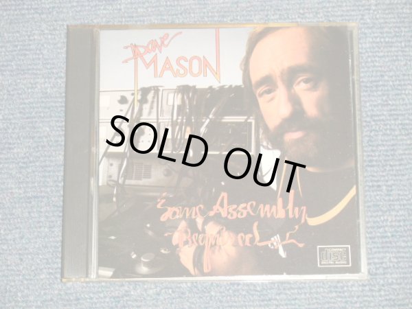 画像1: DAVE MASON - SOME ASSEMBLY REQUIRED (MINT-/MINT) / 1987 US AMERICA ORIGINAL Used CD