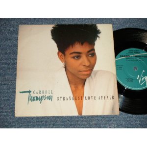 画像: Carroll Thompson - A)Strangest Love Affair  B)Tonight (Ex++/Ex+++) / 1986 UK ENGLAND ORIGINAL Used 7"Single with PICTURE SLEEVE 