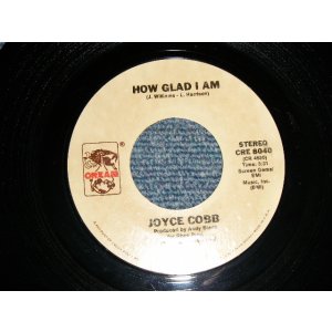 画像: JOYCE COBB - A) HOW GLAD I AM   B) THAT'S WHAT LOVE WILL DO(MINT-/MINT-)/ 1980 US AMERICA ORIGINAL Used 7"Single  