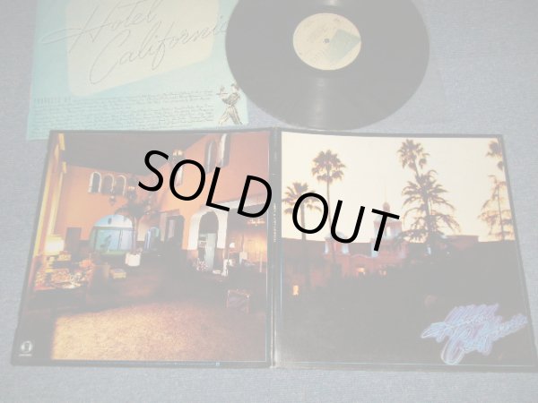 画像1: EAGLES - HOTEL CALIFORNIA : With Custom Inner Sleeve (Matrix #A) 6E 103-A18 RE PRCW 1-111 STERLING B) 6E-103-B-19 RE PRCW 1-1)   "PRCW/PRC RECORDING Co. Press in COMPTON in CA" (Ex+++/MINT) /1977 US AMERICA REISSUE Used LP 