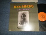 画像: DAN HICKS and the HOT LICKS - ORIGINAL RECORDINGS (Ex+++/MINT-) / 1974 Version US AMERICA REISSUE "ORANGE Label" Used LP 