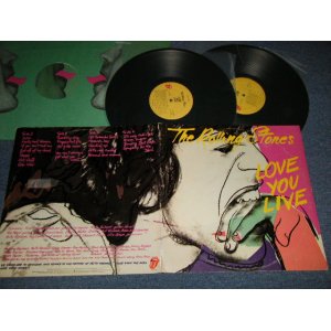 画像: ROLLING STONES - LOVE YOU LIVE (Ex+/Ex++) / 1977 US AMERICA ORIGINAL 1st Press "DISTby ATLANTIC 75 ROCKFELLER Label" Used 2 LP's 