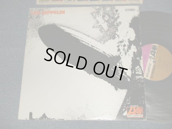 画像1: LED ZEPPELIN - I (Matrix #A)ST-A-681461-PR-3S  1 A1 B)ST-A-681462-PR-4S 1-B2) "RCA RECORDS PRESSING PLANT press, in INDIANAPOLIS"   (Ex+/Ex++) / 1968 Version US AMERICA ORIGINAL 1st Press "(Atco) Purple/Brown Stereo labels" Used LP With Original Inner sleeve