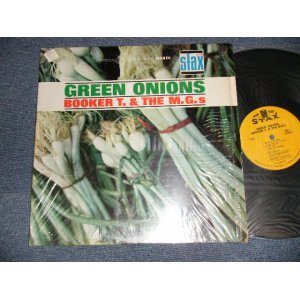 画像: BOOKER T.& THE MG'S - GREEN ONIONS / 1968 Version? US AMERICA 2nd Press "YELLOW with 1984 Label" STEREO Used LP 
