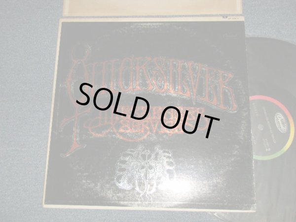 画像1: QUICKSILVER MESSENGER SERVICE - QUICKSILVER MESSENGER SERVICE (Matrix #A) ST-1-2904-A-3・ 3 * B) ST-2-2904-A-3 : 2 *) "CAPITOL PRESSING PLANT Press in L.A. in CA " (Ex+/Ex+++, Ex++ Looks:Ex++) / 1969 US AMERICA ORIGINAL 1st Press "BLACK With RAINBOW Label" Used LP 