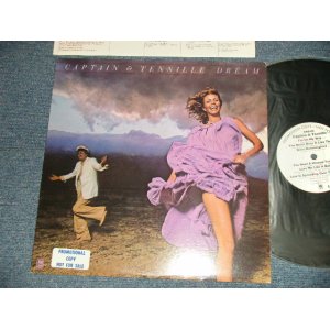 画像: CAPTAIN & TENNILLE - DREAM (Ex++/MINT-) / 1978 US AMERICA ORIGINAL "With CUSTOM INNER SLEEVE" "WHITE LABEL PROMO" Used LP