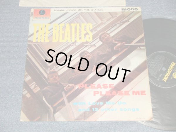 画像1: THE BEATLES - PLEASE PLEASE ME (Matrix #A)XEX-421-1N  PD  2  B)XEX-422-1N  0D  4) (Ex++, Ex-/Ex+++ Looks:Ex+ WOFC, WOBC) / 1963 UK ENGLAND "YELLOW PARLOPHONE Label" MONO Used LP