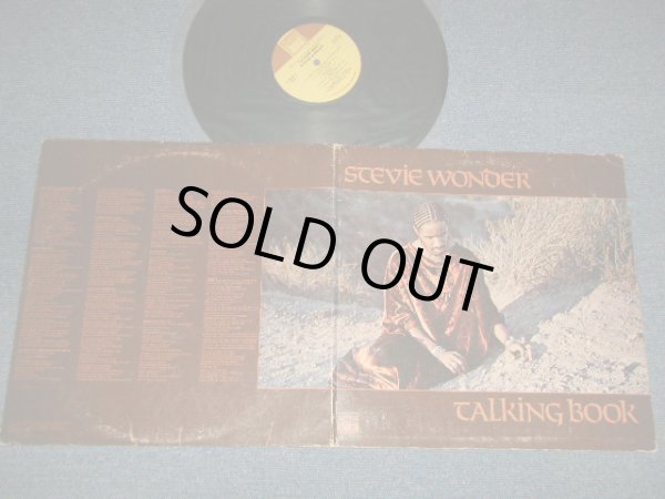 画像1: STEVIE WONDER -  TALKING BOOK  (Matrix #A)HS-1993-1 B5RS-8106-RE-1 2 M.B.G. H    B)HS-1994-2 B5RS-8107-RE-1  M.B.G. H) (Ex+/Ex+ Looks:Ex+++) / 1972 US AMERICA ORIGINAL 2nd press "Standard Cover"  Used LP 