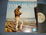 画像: TOM RUSH - TOM RUSH (1st ALBUM/DEBUT ALBUM) (Ex+/Ex++) / 1970's  US AMERICA REISSUE "Dark GREENISH Label with BUTTERFLY, Small Stylised "E" Mark label" Used LP 