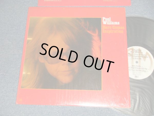 画像1: PAUL WILLIAMS - HERE COMES INSPIRATION (Witg CUSTOM INNER)  (MINT/MINT) / 1974 US AMERICA ORIGINAL Used LP 