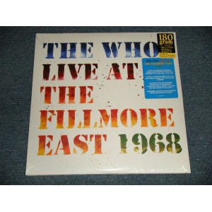 画像: THE WHO - LIVE AT THE FILLMORE EAST 1968 (SEALED) / 2018 EURPE ORIGINAL "180 Gram"  "BRAND NEW SEALED" 3-LP
