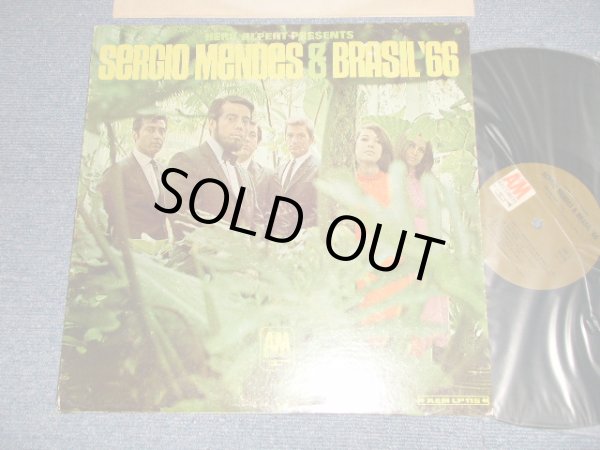 画像1: SERGIO MENDES & BRASIL '66 - HERB ALPERT PRESENTS : Debut Album (Ex++/Ex+++ Looks:Ex+) /1966 US AMERICA Original 1st press "BROWN Label" MONO" Used LP 