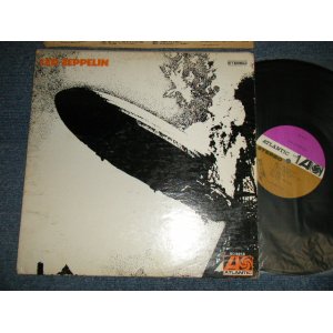 画像: LED ZEPPELIN - I (Matrix #A)ST-A-681461-PR-2S  01 B)ST-A-681462-PR-4S 01) "RCA RECORDS PRESSING PLANT press, in INDIANAPOLIS"   (Ex++/Ex+) / 1968 Version US AMERICA ORIGINAL 1st Press "(Atco) Purple/Brown Stereo labels" Used LP With Original Inner sleeve