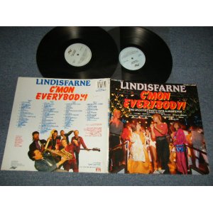 画像: LINDISFARNE - C'MON EVERYBODY! (Ex++, Ex+++,VG++/Ex++ Looks:Ex++ TEAR) / 1987 UK ENGLAND ORIGINAL Used 2-LP's