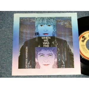 画像: GEORGE HARRISON - A)WHEN WE WAS FAB   B)ZIG ZAG  (Ex++/MINT-)/ 1987 US AMERICA ORIGINAL Used 7" Single With PICTURE SLEEVE 