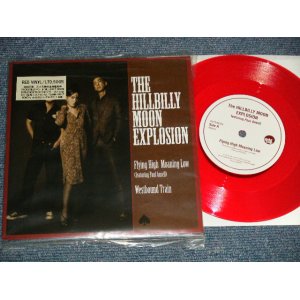 画像: The Hillbilly Moon Explosion - FLYING HIGH MOANING LOW (MINT-/MINT-) / 2013 EUROPE ORIGINAL ”Limited 500 Press in RED WAX VINYL"  Used 7" Single with PICTURE SLEEVE