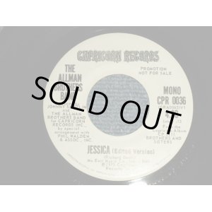 画像: GREGG ALLMAN - JESSICA  A)STEREO   B)MONO (Ex+++/Ex+) / 1973 US AMERICA ORIGINAL "PROMO ONLY SAME FLIP ST/MO" Used 7" inch Single