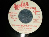 画像: ARTHUR K. ADAMS - A)SHE DRIVES ME OUT OF MY MIND  B)GIMMIE SOME OF YOUR LOVIN' (Ex++/Ex++) 1967 US AMERICA ORIGINAL "WHITE LABEL PROMO" Used 7" 45 rpm Single  