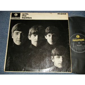 画像: THE BEATLES - WITH THE BEATLES (Matrix #A)1N  R N H  1 B)1N  R D R  1) "GOT A HOLD" Credit on BACK COVER & LABEL "Dominion" )  (Ex+/Ex++ A-5:Poor Jump) / 1963 UK ENGLAND ORIGINAL "YELLOW PARLOPHONE" MONO Used LP
