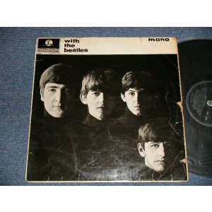 画像: THE BEATLES - WITH THE BEATLES (Matrix #A)5N  M L 1 B)5N  M M 1) "Jacket:GOT A HOLD" Label: GOT A HOLD"/"Dominion")  (VG+++/VG+ Looks:VG) / 1963 UK ENGLAND ORIGINAL "YELLOW PARLOPHONE" MONO Used LP