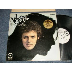 画像: LEN NOVY - NO EXPLANATIONS (Ex/MINT-EDSP) / 1969 US AMERICA ORIGINAL "WHITE LABEL PROMO" Used LP 