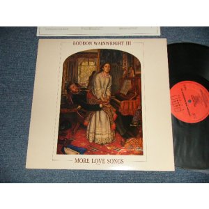 画像: Loudon Wainwright III ‎- More Love Songs (MINT-/MINT-)/ 1986 UK ENGLAND ORIGINAL "PROMO" Used LP