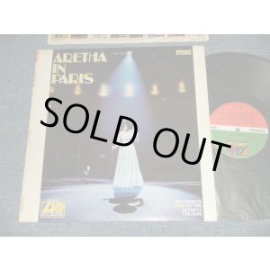 画像: ARETHA FRANKLIN - ARETHA IN PARIS  (MATRIX #A)ST-A-681373-A LW AT B)ST-A-681374-A LW AT) "LW/LONGWEAR Press in NEW YORK" (Ex++/Ex+++, Ex+ CutOut)  / 1968 US AMERICA 1st press "RED & Green Label" "1841 BROADWAY Label" Used LP  