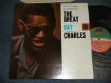 画像: RAY CHARLES - The GREAT RAY CHARLES (Ex+++/MINT-) / 1976 Version US AMERICA "GREEN & RED with Small 75 ROCKFELLER Label" Used LP