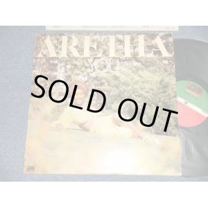 画像: ARETHA FRANKLIN - YOU (Matrix #A)ST-A-753463-DD AT/GP  ▵20161(2) B)ST-A-753464-C C AT/GP  ▵20161-x(1)) "MO / MONARCH Press in CA" (Ex+/Ex+)  / 1975 US AMERICA  ORIGINAL "GREEN & RED Label" "75 Rockfeller Label" ORIGINAL Used LP  