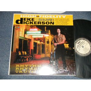 画像:  DEKE DICKERSON - RHYTHM RHYTHM and TRUTH (MINT/MINT) / 2000 US AMERICA ORIGINAL Used LP