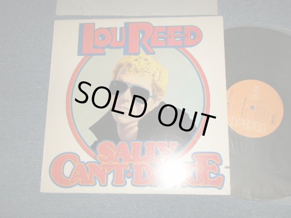 画像1: LOU REED - SALLY CAN'T DANCE :(With CUSTOM ARTWORK INNER) (Ex+++/MINT- CutOut) / 1974 US AMERICA ORIGINAL 1st Press "ORANGE Label" Used LP