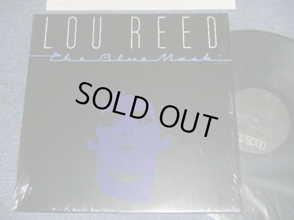 画像1: LOU REED - THE BLUE MASK (With CUSTOM ARTWORK INNER) (MINT/MINT-) / 1982 US AMERICA ORIGINAL "1st Press Label" Used LP