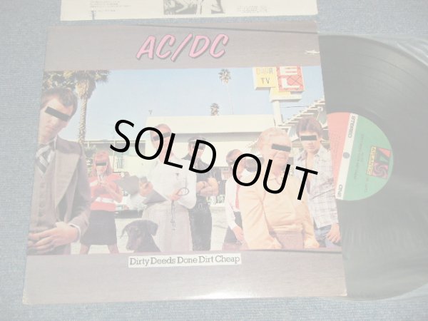 画像1: AC/DC - DIRTY DEEDS DONE DIRT CHEAP ("SP/SPECIALTY REXCORD CORPORATION Press in OLYPHANT in PA") (Ex+++/MINT- CutOut) / 1976 US AMERICA ORIGINAL Used LP 