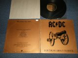 画像: AC/DC - FOR THOSE ABOUT TO ROCK (Ex++/Ex+++) / 1981 US AMERICA "2nd Press Label" Used LP 