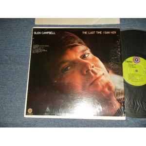 画像: GLEN CAMPBELL -  THE LAST TIME SAW HER (Ex+++/Ex+++) / 1971 US AMERICA ORIGINAL "CAPITOL RECORD CLUB Release" "LIME GREEN Label" Used LP 
