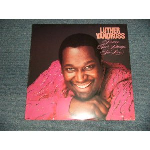 画像: LUTHER VANDROSS - FOREVER FOR ALWAY'S FOR LOVE (SEALED) /1982 US AMERICA ORIGINAL "BRAND NEW SEALED" LP 