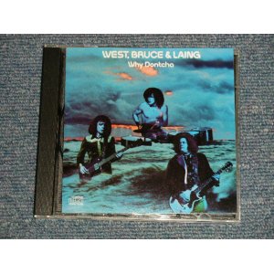 画像: WEST BRUCE & LAING - WHY DONTCHA (MINT-/MINT) / 1989 US AMERICA ORIGINAL Used CD