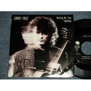 画像: JIMMY PAGE (LEDZEPPELIN) - WASTING MY TIME  A)STEREO  B)STEREO (Ex++/MINT-)  / 1988 US AMERICA ORIGINAL "PROMO ONLY SAME FLIP" Used 7" Single with PICTURE SLEEVE
