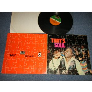 画像: V.A VARIOUS - THAT's SOUL (Ex++/Ex++ Looks:Ex) /1969 Version US AMERICA EXPORT to GERMANY "GREEN & RED Label Version" Used  LP 