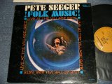画像: PETE SEEGER  - FOLK MUSIC! LIVE AT THE VILLAGE GATE (Ex/Ex++ Looks:Ex) / 1965  US AMERICA ORIGINAL MONO Used LP's 