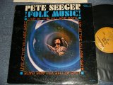 画像: PETE SEEGER  - FOLK MUSIC! LIVE AT THE VILLAGE GATE (Ex/Ex++ Looks:Ex) / 1965  US AMERICA ORIGINAL MONO Used LP's 