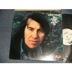 画像: LINK WRAY - BE WHAT YOU WANT TO (Ex++/Ex+++) / 1973 US AMERICA ORIGINAL "WHITE LABEL PROMO" Used LP 