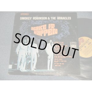 画像: SMOKEY ROBINSON & The MIRACLES - MAKE IT HAPPEN (Ex++/Ex++ Looks:Ex++ TOC) /1967 US AMERICA ORIGINAL "STEREO" Used LP