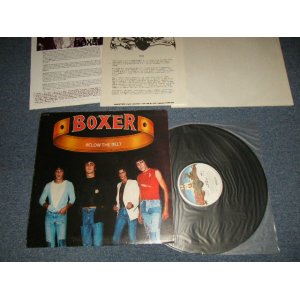 画像: BOXER - BELOW THE BELT (Ex++/MINT-) / 1975 US AMERICA ORIGINAL "PROMO with PROMO SHEET" Used LP 