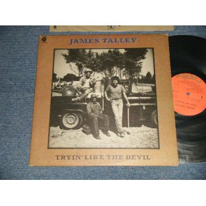 画像: JAMES TALLEY - TRYIN' LIKE THE DEVIL (Ex++/Ex+++) / 1976 US AMERICA ORIGINAL Used LP 