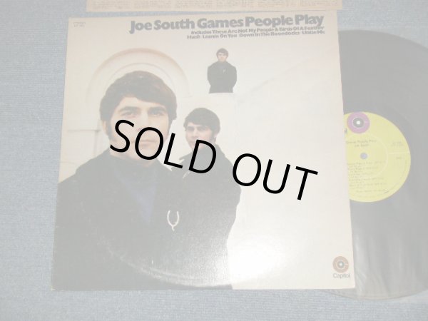 画像1: JOE SOUTH  - GAMES PEOPLE PLAY (Inclede "GAMES PEOPLE PLAY & HUSH") (Ex++/Ex+++) / 1969 US AMERICA  ORIGINAL "GREEN LABEL" Used LP