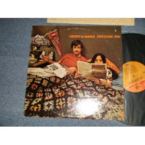 画像: GEOFF & MARIA MULDAUR - POTTERY PIE (Matrix #)RS 6350 30914A 1B CSM-2 STERLING RL  B)RS 6350 30915B CSM-1 1A STERLING RL) "SANTA MARIA Press in CA" (Ex+/MINT- Looks:Ex+++ EDSP) / 1969 US AMERICA ORIGINAL 1st Press "2-COLOR Label" Used LP 