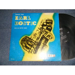 画像: EARL BOSTIC - DANCE TIME (Ex+/Ex++ EDSP) / 1957 Version  US AMERICA ORIGINAL "BLUE COVER" MONO Used LP 