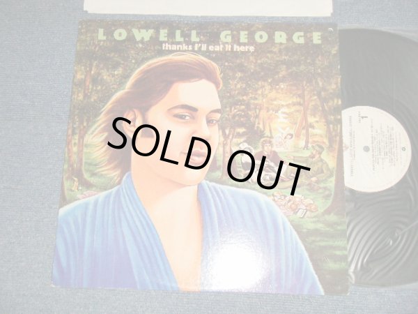 画像1: LOWELL GEORGE (LITTLE FEAT) - THANKS I'LL EAT IT HERE (Matrix #A)BSK-1-3194 WW-1 RE-1 #2  --◃ DWJ/2 B)BSK-2-3194 RE-1 WW1 #2   --◃DWJ/2) "WW/WINCHESTER Press in VIRGINIA" (Ex++/MINT-  Looks:Ex+++) / 1979 US AMERICA ORIGINAL Used LP 