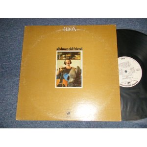 画像: DION (of DION and the BELMONTS) - SITDOWN OLD FRIEND (Ex/Ex+ EDGE SPLIT) / 1970 US AMERICA ORIGINAL "WHITE LABEL PROMO" 1st Press "W7 Label" Used LP 